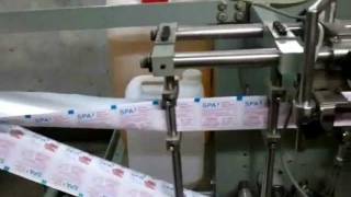 Fully Automatic Horizontal sachet packing machine [upl. by Ahsinel]