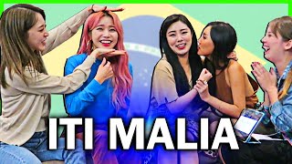 Ensinei GÍRIAS BR para IDOLS COREANAS ft MAMAMOO 🇧🇷🇰🇷 [upl. by Mervin]