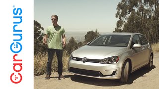 2016 Volkswagen eGolf  CarGurus Test Drive Review [upl. by Amuh]