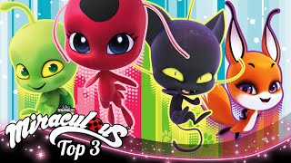 MIRACULOUS  🐞 LOS KWAMIS 🔝  TEMPORADA 3  Las Aventuras de Ladybug [upl. by Getraer]