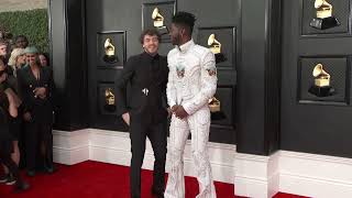 JACK HARLOW amp LIL NAS X  Fashion Cam  GRAMMYs 2022 [upl. by Aicital]