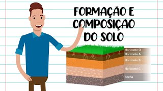 FORMAÇÃO E COMPOSIÇÃO DO SOLO [upl. by Virgel365]