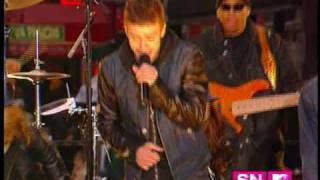 Cry Me A River Justin Timberlake Live In Time Square [upl. by Yrebmik]