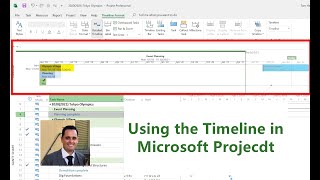 How to use the Timeline in Microsoft Project [upl. by Sholley644]