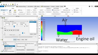 Multiphase Flow VOF by Ansys [upl. by Onitsuj]