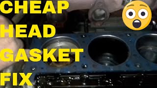 Quick and Inexpensive Head Gasket Repair [upl. by Hanny510]