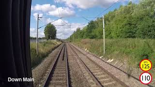 West Coast Main Line Drivers Eye View Crewe to Liverpool Lime Street [upl. by Erehc723]