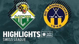 Thurgau vs Langenthal 13  Highlights Swiss League  PlayoffViertelfinal Spiel 6 [upl. by Henson]