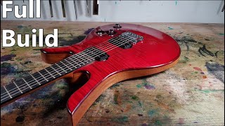 Making A Custom Electric Guitar Full Build [upl. by Charla]