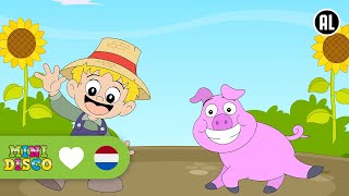 OP DE BOERDERIJ  Kinderliedjes  Liedjes voor Peuters en Kleuters  Minidisco [upl. by Sidoeht738]