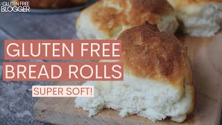 GLUTEN FREE BREAD ROLLS  Easy Recipe [upl. by Anegal]