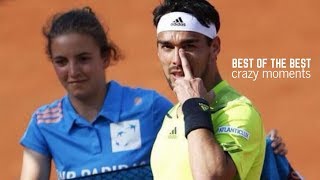 Best Tennis Fabio Fognini  Crazy Moments [upl. by Selmore]