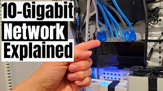 10GB HOME NETWORK  10GB NETWORK EXPLAINED RESIDENTIAL NETWORK PANEL [upl. by Jamin]