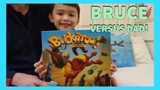 BUCKAROO Game  How to Play Buckaroo by Hasbro [upl. by Nelluc923]