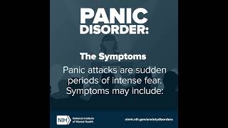 Panic Disorder The Symptoms [upl. by Kirimia]