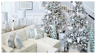 Christmas Home Tour Series  How To Decorate Your Christmas Tree [upl. by Fulmis]