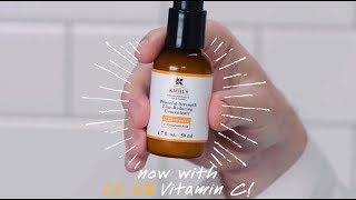 How to Apply Kiehls NEW PowerfulStrength LineReducing Concentrate [upl. by Gambell]