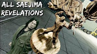 Yakuza 4  All Saejima Revelations [upl. by Jehu]