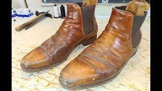 Restoring Crockett amp Jones Chelsea Boots [upl. by Swehttam]