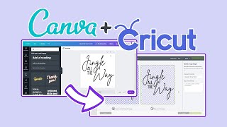 🤓 How to Use Canva for Cricut Design Space [upl. by Drucill]