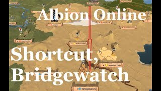 Albion Online  Caerleon to Bridgewatch fast almost safely [upl. by Vieva89]