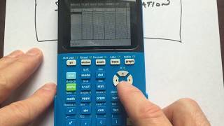 TI84 TI83 Calculating Standard Deviation [upl. by Kcirdahs]