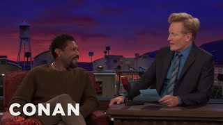 Deon Cole On The CONAN Staffers amp Sketch That Convinced Him Not To Quit  CONAN on TBS [upl. by Aerdnaxela]