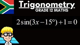 General Solution of Trigonometric Equations grade 12 [upl. by Coats762]