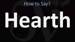 How to Pronounce Hearth CORRECTLY [upl. by Matthus]