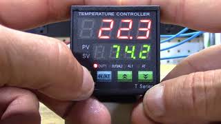 Setting parameters on the MyPin T series PID controller [upl. by Emmuela]