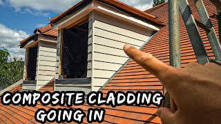 Cladding The Dormers  House Build EP 101 [upl. by Orimar211]