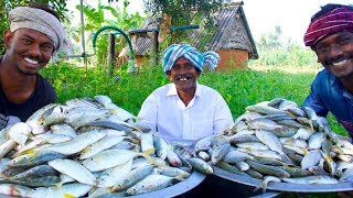 Traditional Fish Curry  Cooking Fish Recipe with Traditional Hand Ground Masala  Village Food [upl. by Ermanno]