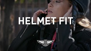 How to Fit a Motorcycle Helmet  HarleyDavidson Riding Academy [upl. by Teeter]