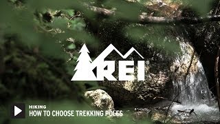 How to Choose Trekking Poles  REI [upl. by Heller]