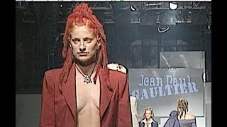 JEAN PAUL GAULTIER Spring Summer 1996 Paris Fashion Channel [upl. by Nnauol250]