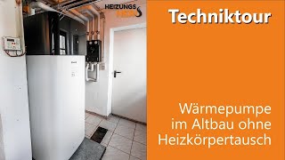 Wärmepumpen im Altbau Ölheizung gegen Wärmepumpe austauschen [upl. by Nylitsirk10]