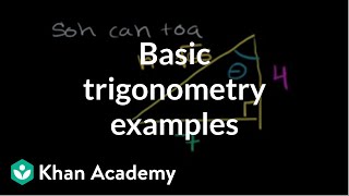 Basic trigonometry II  Basic trigonometry  Trigonometry  Khan Academy [upl. by Adnopoz517]