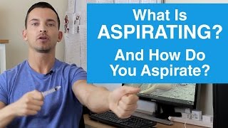 What Is Aspirating And How Do You Aspirate [upl. by Assiled424]