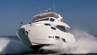 Sunseeker 95 Yacht  Motor Boat amp Yachting [upl. by Akimaj31]