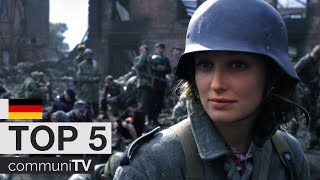 TOP 5 Deutsche Kriegsfilme [upl. by Amelita]