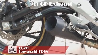 Top 7 Full Exhaust Sound Kawasaki ER6N  Akrapovic IXIL Hyperlow M4 GP Termignoni [upl. by Wier]