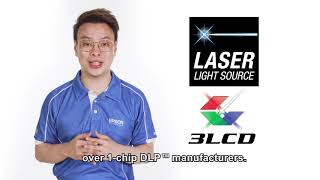 Epson Projector Guide Episode 7 Advantages of laser vs lamp projectors [upl. by Aguayo]