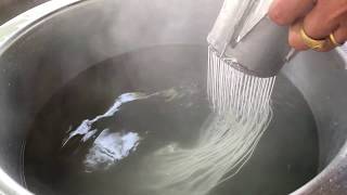 Thai Rice Flour Noodles Recipe [upl. by Gmur]