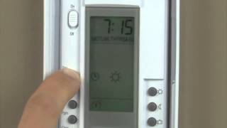 Programming Your SmartStat™ Radiant Heating Thermostat [upl. by Atrebla]