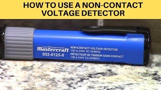 How to Use a NonContact Voltage Detector [upl. by Carissa]