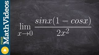 Evaluate the limit using sine and cosine special limits [upl. by Burkhard407]