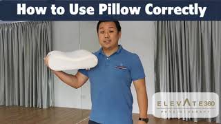 Physiotherapists Advice How to Use The Contour Pillow [upl. by Larson]