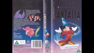 Fantasia 1991 UK VHS [upl. by Petta475]