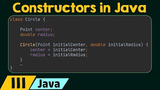 Constructors in Java [upl. by Annadiane]