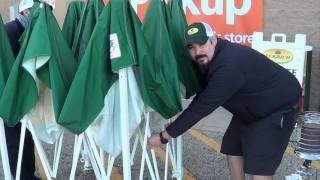 How to Set up an EZUP pop up Tent [upl. by Ayal715]